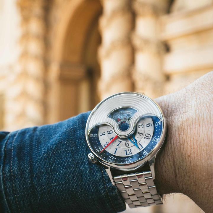 Xeric Limited Edition Evergraph Automatic SS Silver Mechanical Watch - Dawson Watches