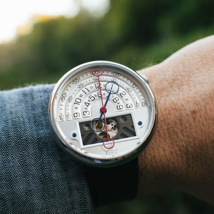 Xeric Watches Halograph II Automatic Limited Edition Silver Watch