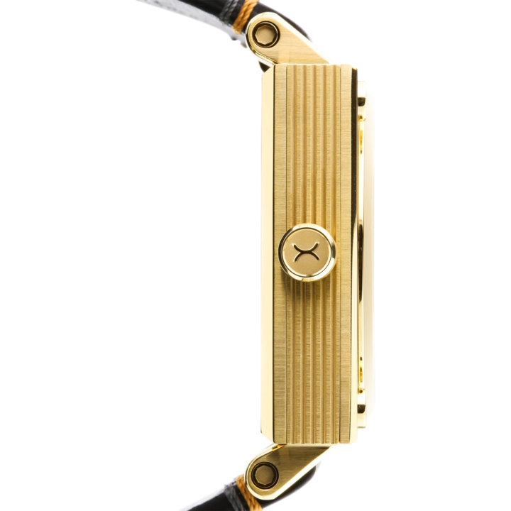 Xeric Xeriscope Squared All Gold Mechanical Watch - Dawson Watches