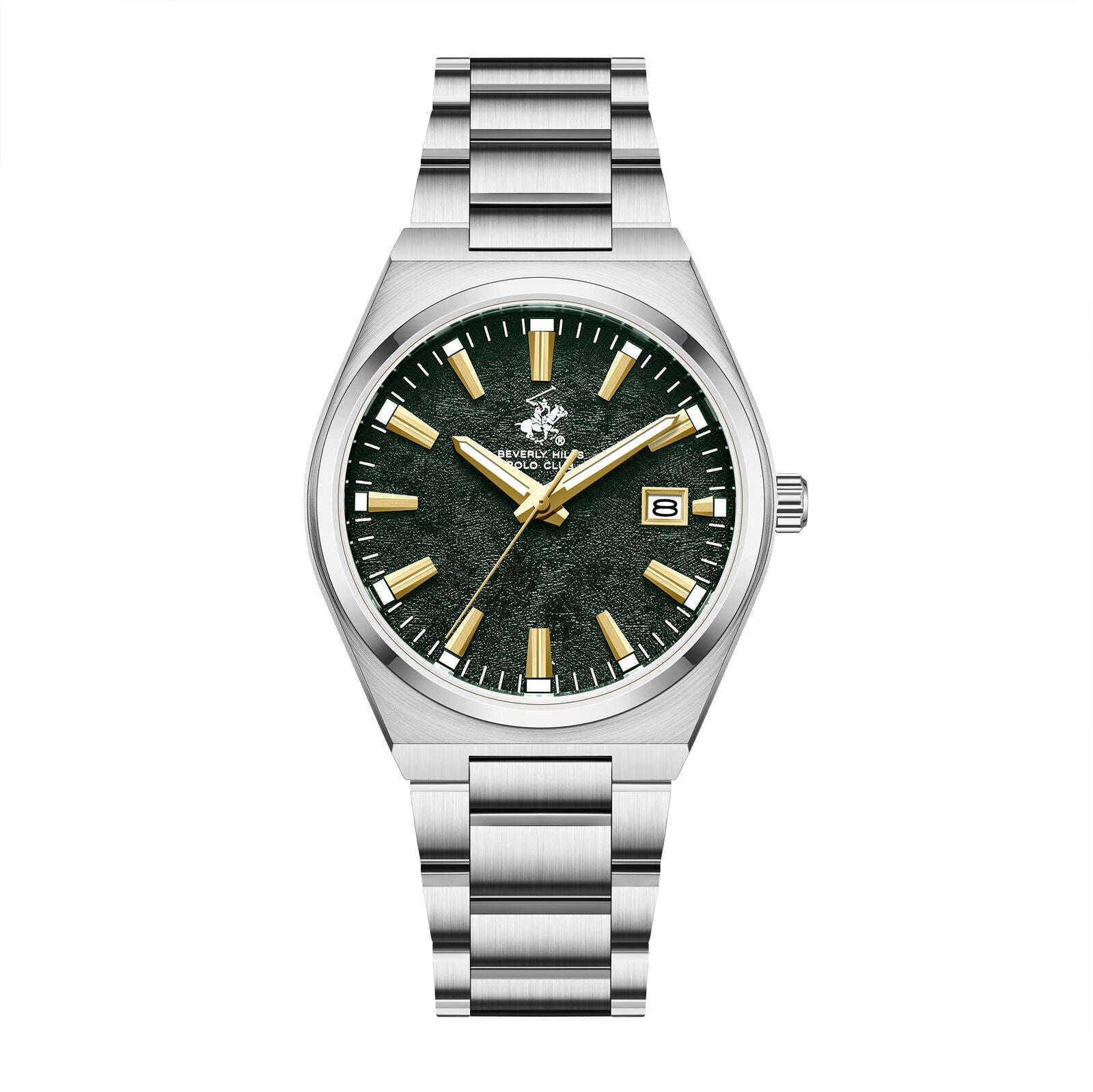 Beverly Hills Polo Club Silver Men's Watch BP3851X.370 BP3851X.370 - Image 1