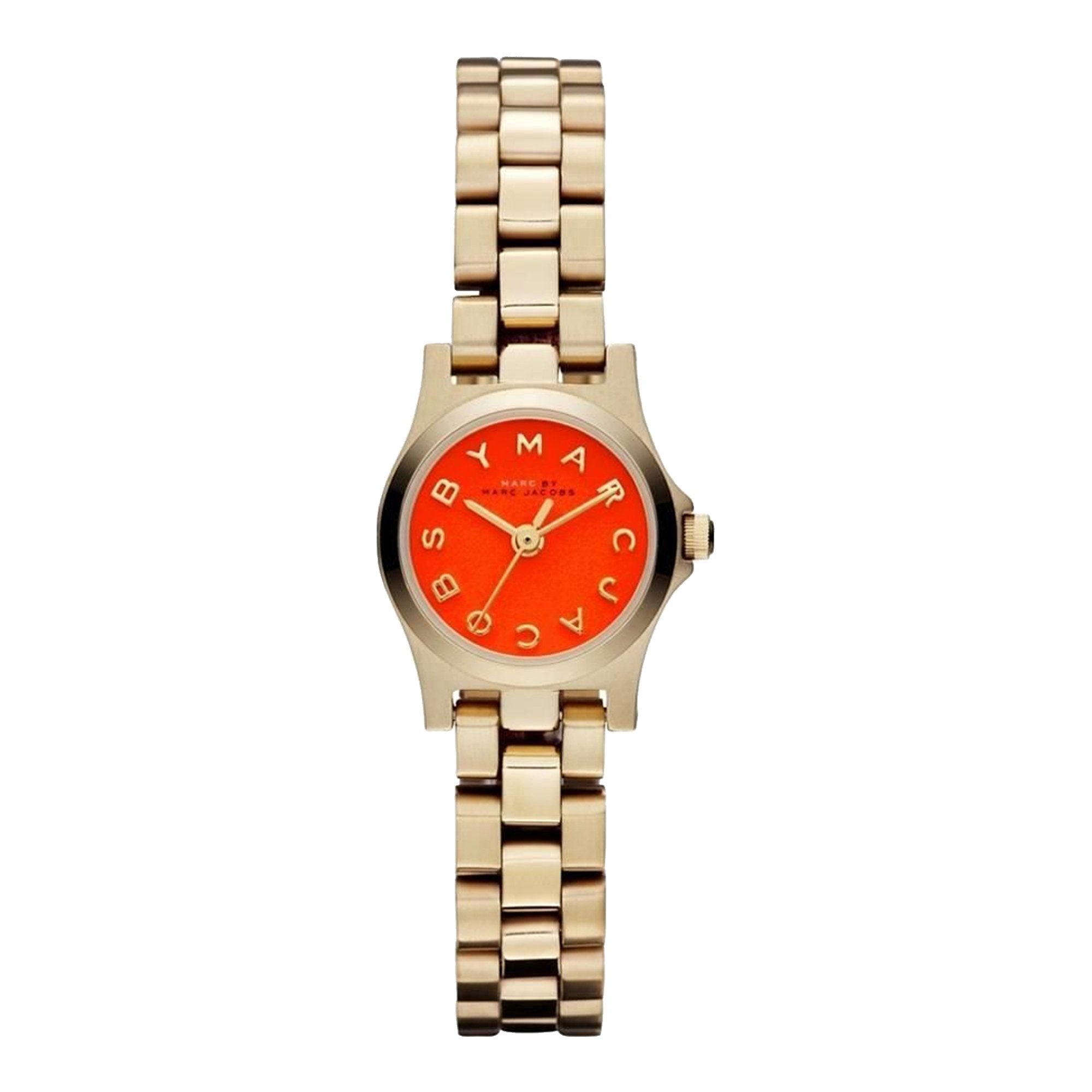 Marc By Marc Jacobs Henry Dinky Orange Dial Ladies Watch  MBM3202 - Dawson Watches