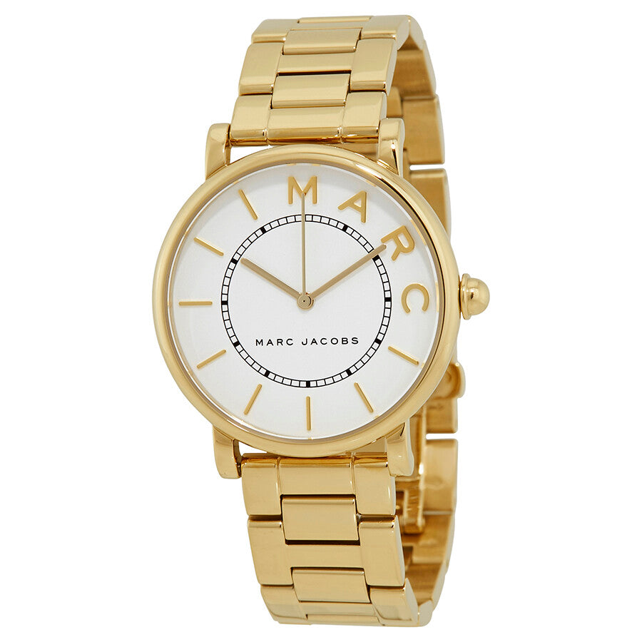 MARC JACOBS Roxy White Satin Dial Ladies Watch MJ3522