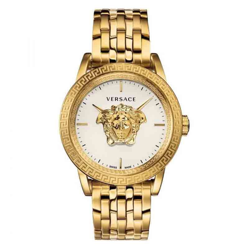 Versace Empire White Gold Stainless Steel Men's Watch  VERD00318 - Kiwi Watches