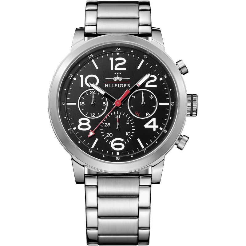 Tommy Hilfiger Jake Chronograph Black Dial Men's Watch 1791234