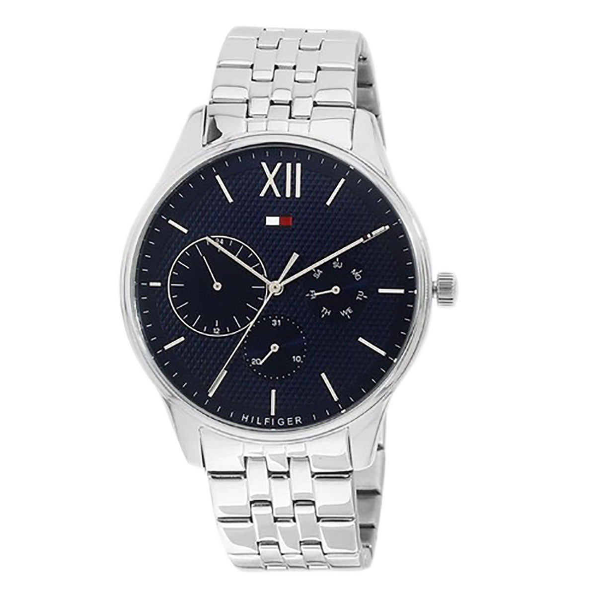 Tommy Hilfiger Blue Dial Silver Men's Watch 1791416