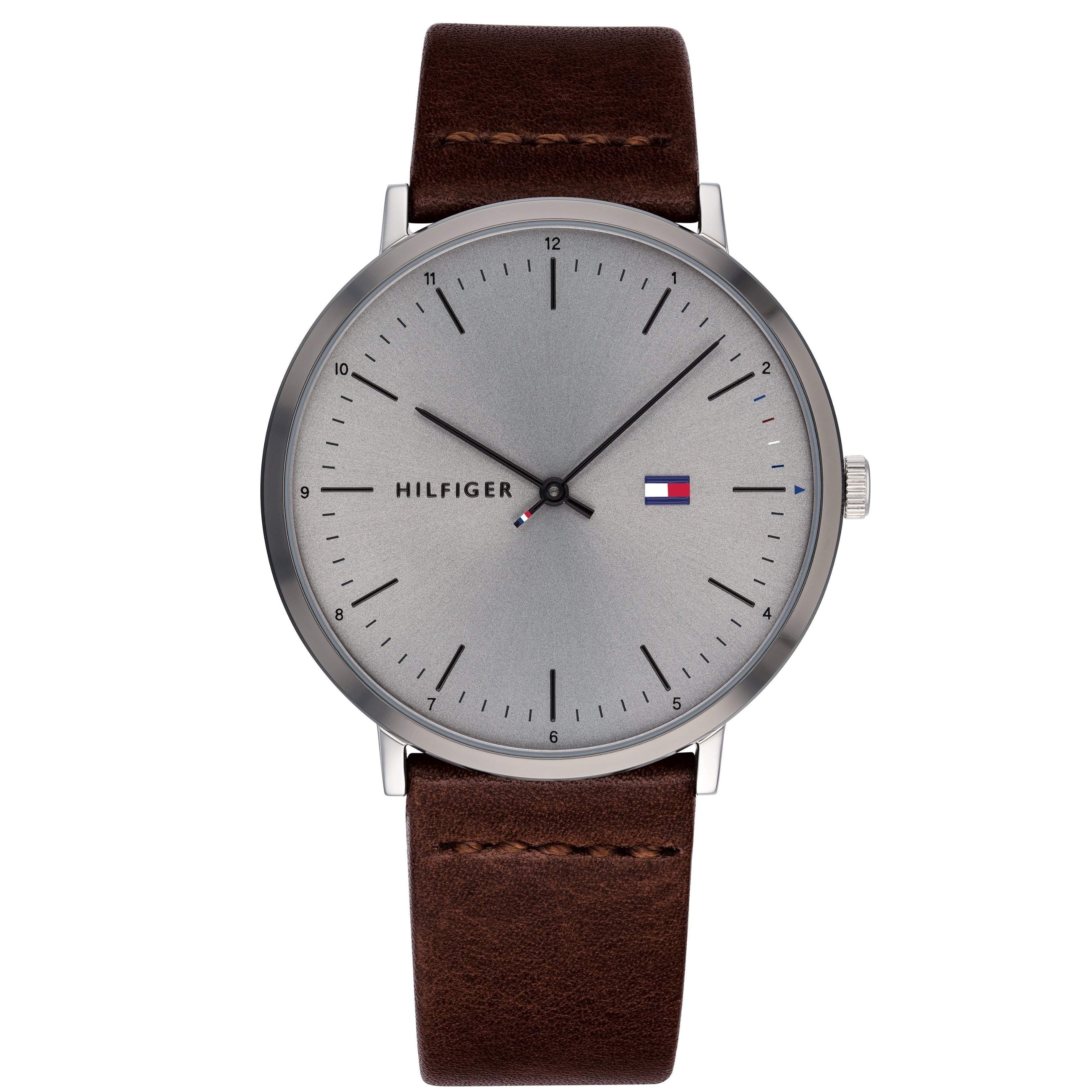 Tommy Hilfiger Men's Casual Leather Watch 1791463