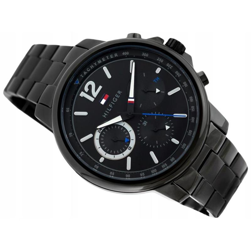 Tommy Hilfiger Chronograph Black Dial Men's Watch 1791529