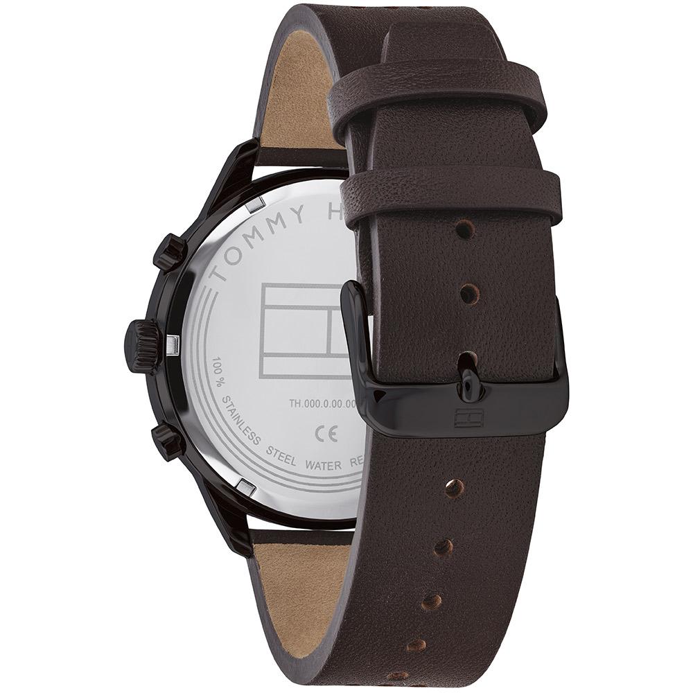 Tommy Hilfiger Modern Brown Leather Men's Watch 1791577