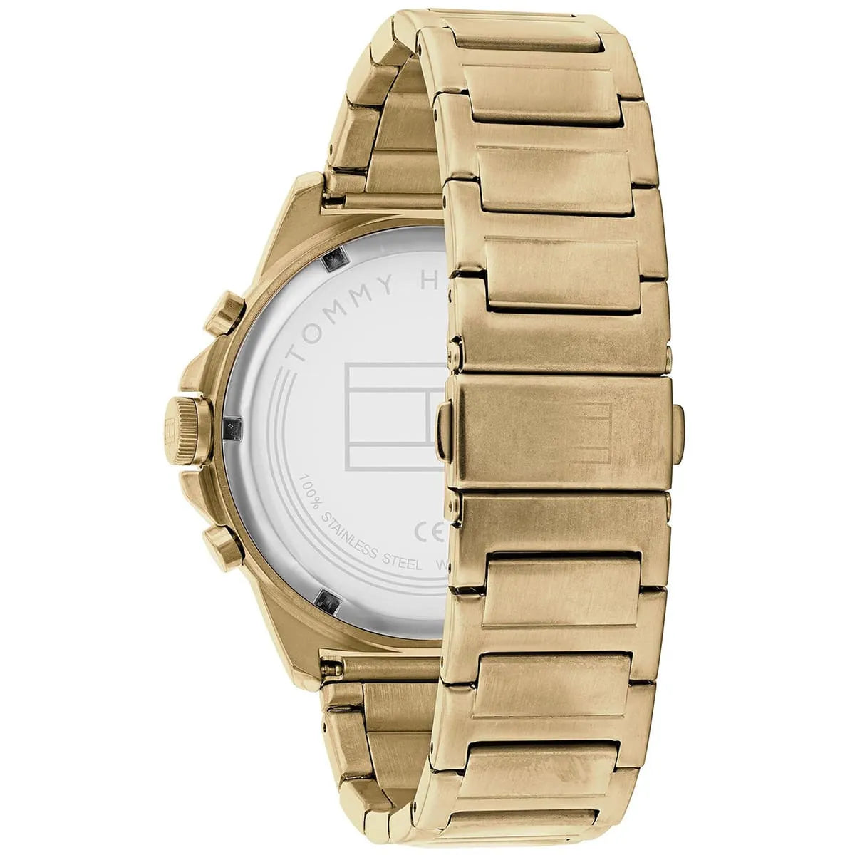 Tommy Hilfiger Mason Grey Dial Gold Men's Watch - 1791891