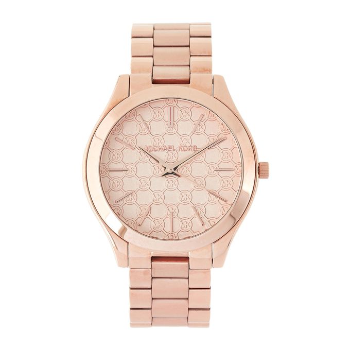 Michael Kors Runway Rose Gold Stainless Steel Ladies Watch MK3336 Water resistance: 50 meters Movement: Quartz