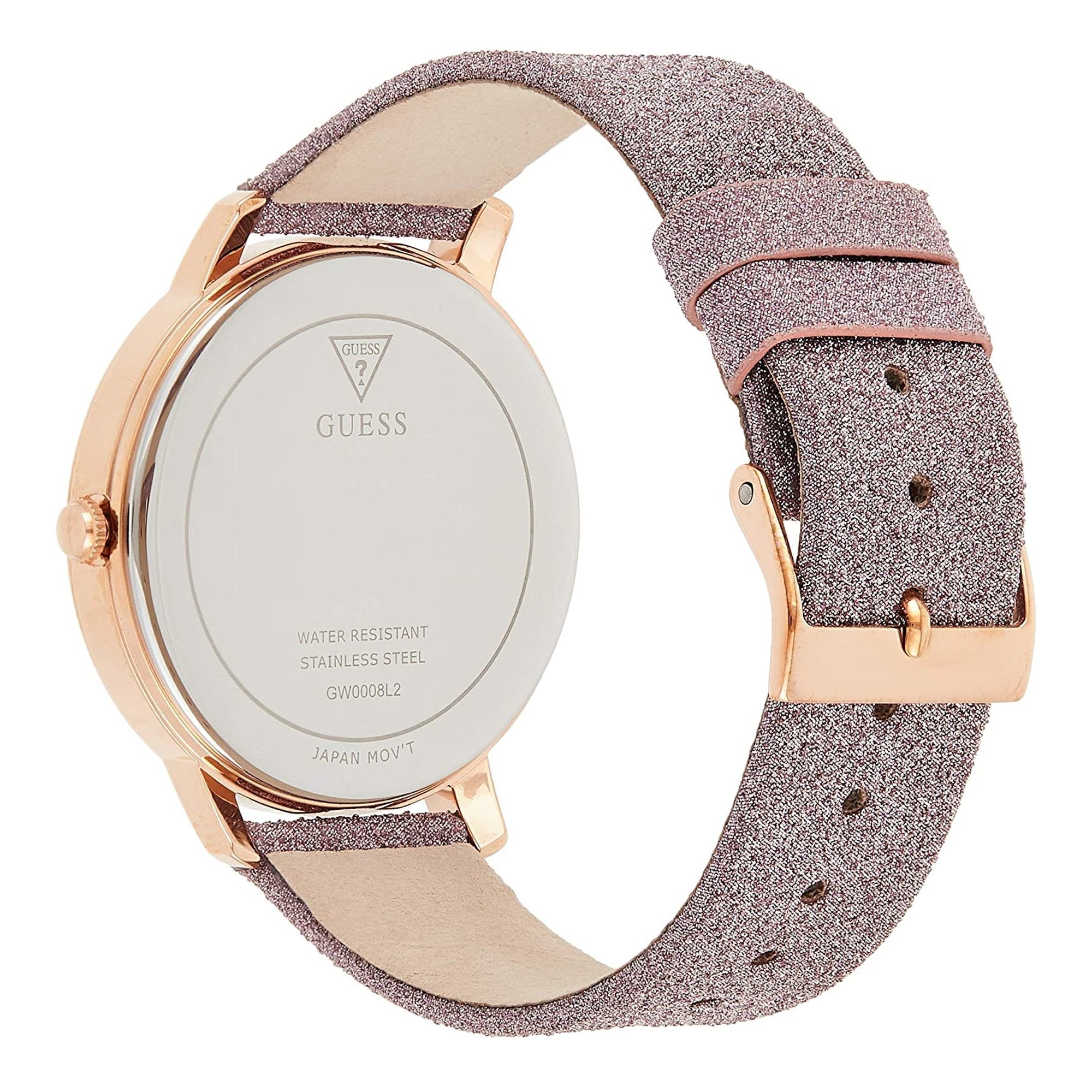 Guess Mariposa Pink Strap Women's Watch GW0008L2