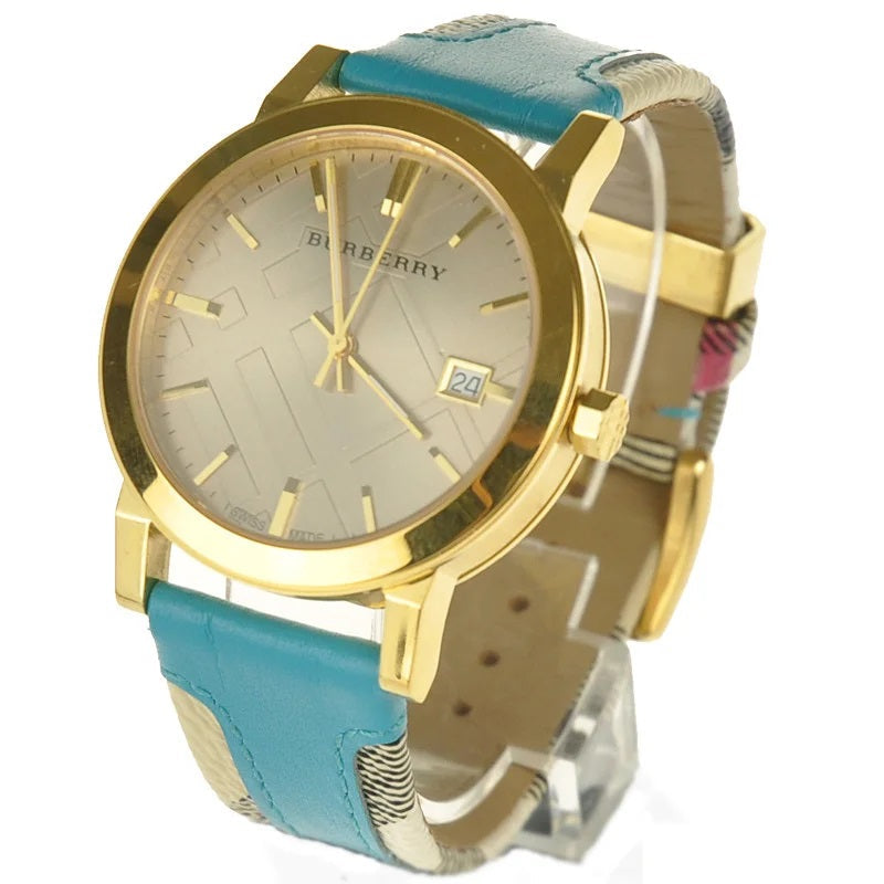 Burberry Women's Leather Casual Women Analog Women's Watch  BU9018 - Dawson Watches