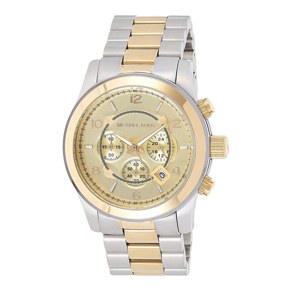 Michael Kors Runway Chronograph Two-tone Men's Watch MK8098