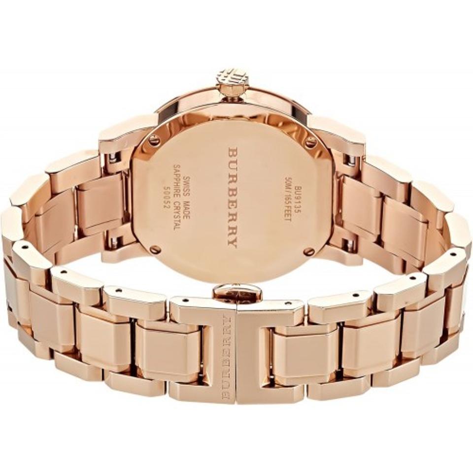 Burberry Women’s Swiss Made Stainless Steel Rose Gold Dial Women's Watch BU9126 - Dawson Watches #3
