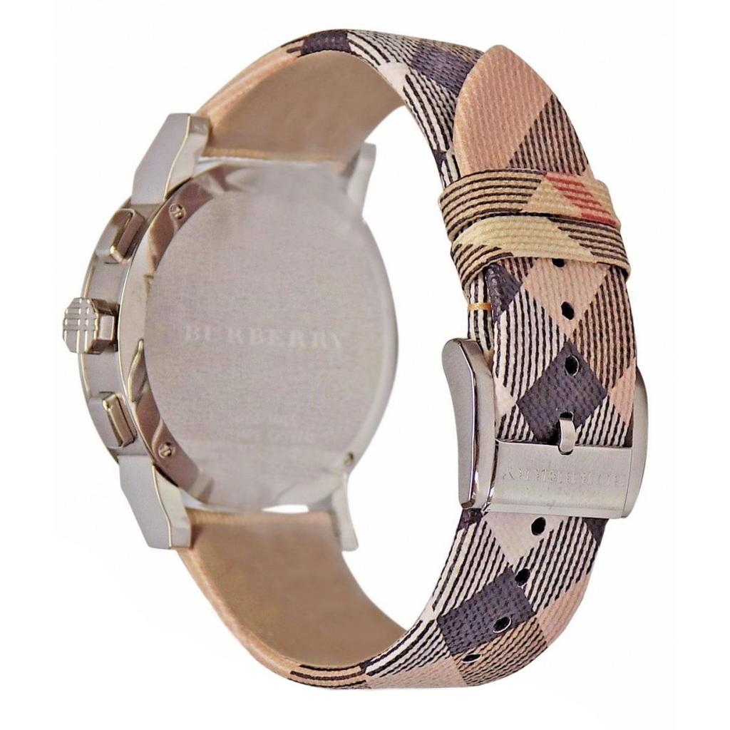 Burberry Mens City Leather Strap Nova Check Men's Watch  BU9357 - Dawson Watches #3
