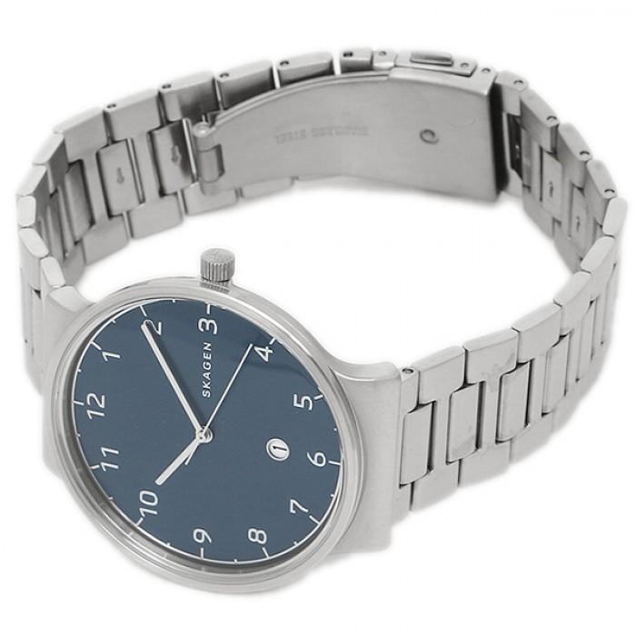 Skagen Ancher Blue Dial Stainless Steel Men's Watch SKW6295