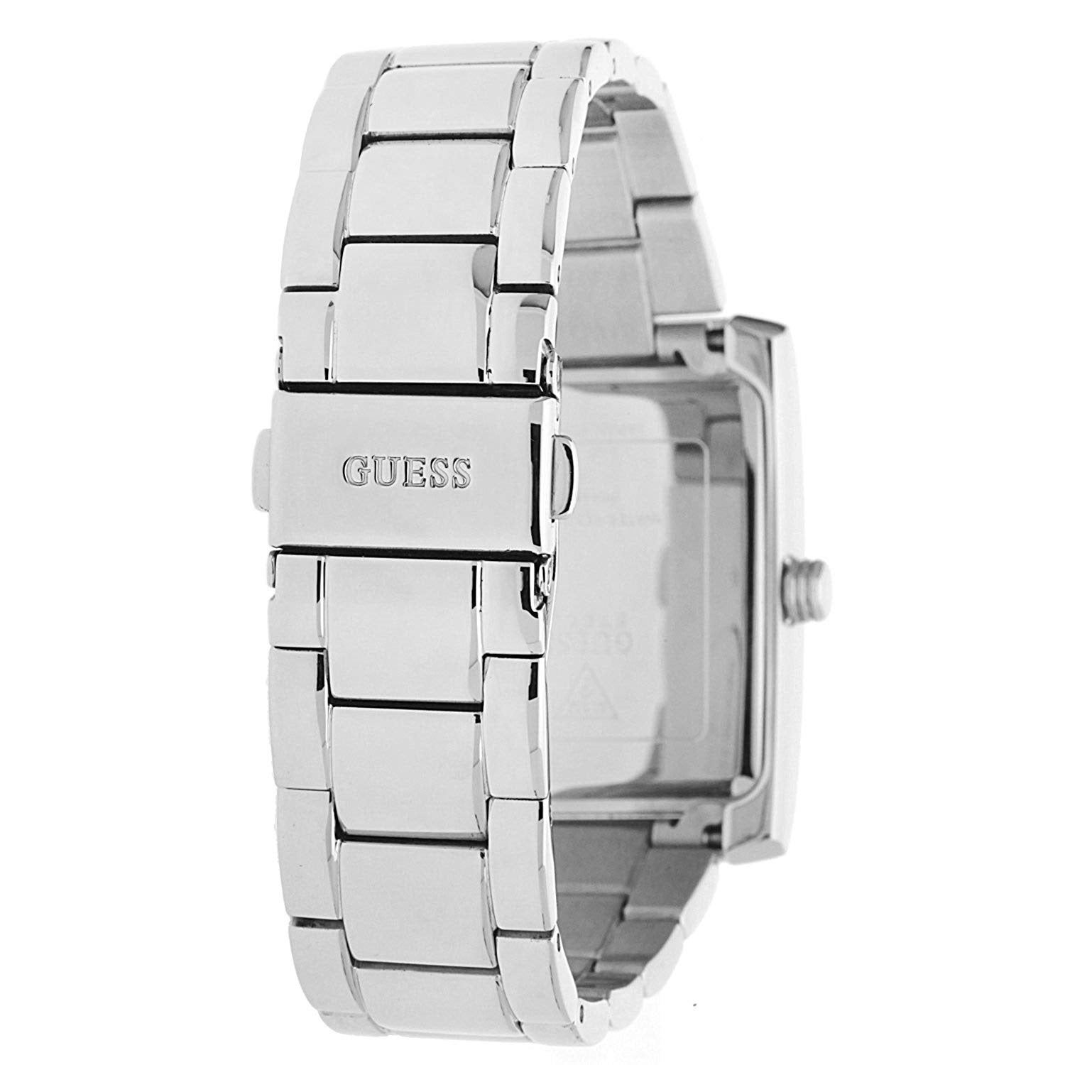 Guess Haven Crystal White Dial Silver Ladies Watch W0446L1