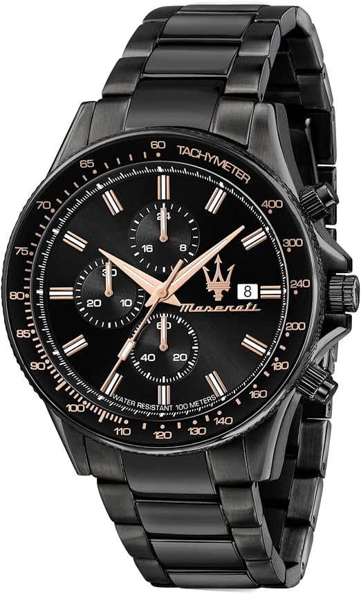 Maserati Sfida All Black Chronograph Tachymeter R8873640011