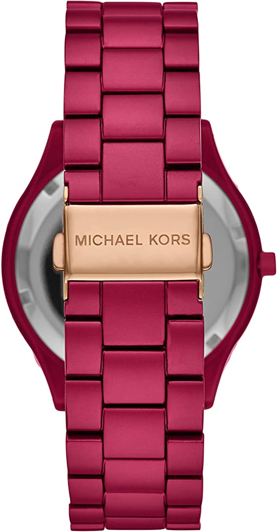 Michael Kors Slim Runway Pink Women's Watch MK4505 - Dawson Watches #3