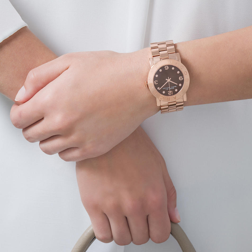 Marc by Marc Jacobs Amy women's rose gold plated watch MBM3167 - Dawson Watches #3