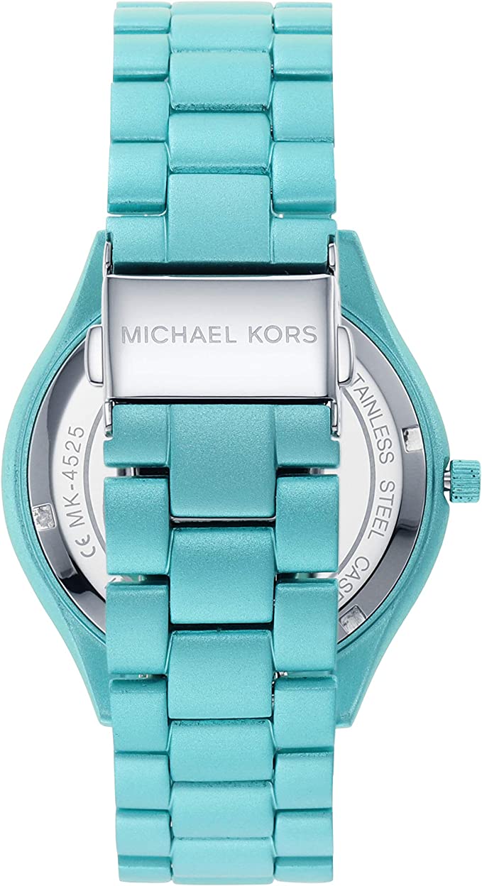 Michael Kors Slim Runway Aqua Women's Watch MK4525 - Dawson Watches #3