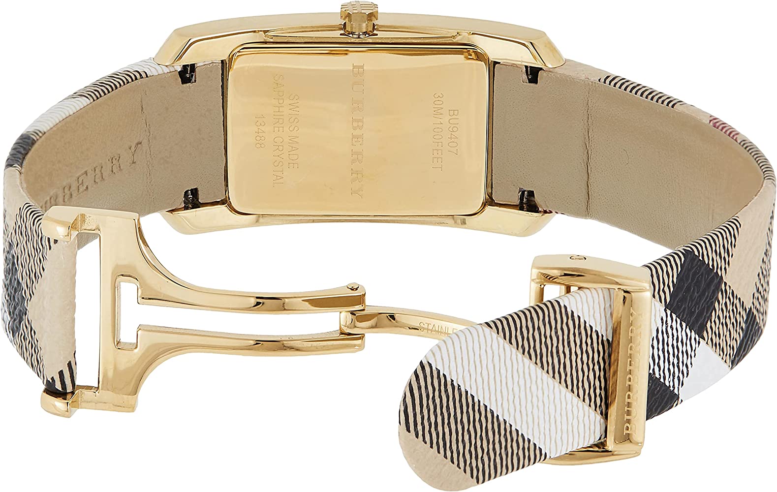Burberry  Women's Pioneer Gold Dial Stainless Steel Case Quartz Women's Watch BU9407 - Dawson Watches #3