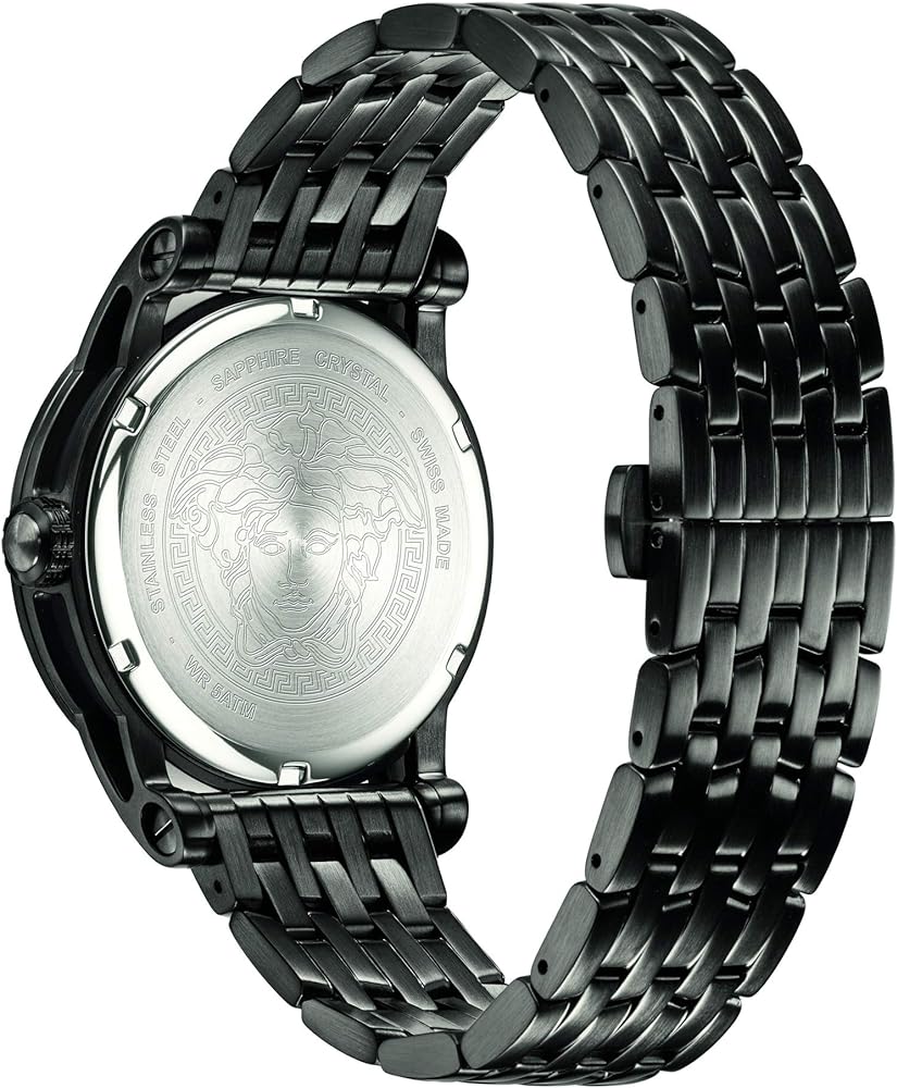 Versace Black Stainless Steel Men's Watch VERD00518 - Dawson Watches #3