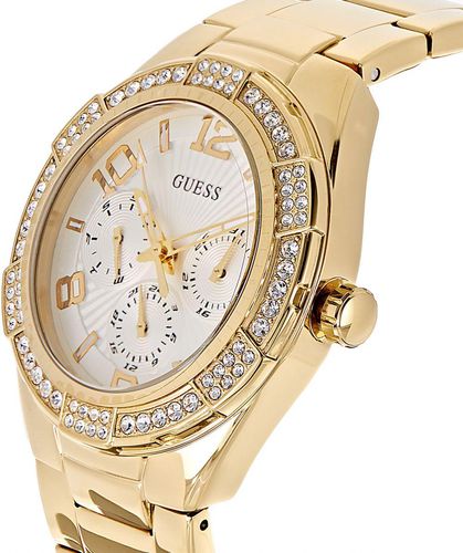 Guess Luna Gold Tone Women's Quarzt Women's Watch W0729L2 - Dawson Watches #3