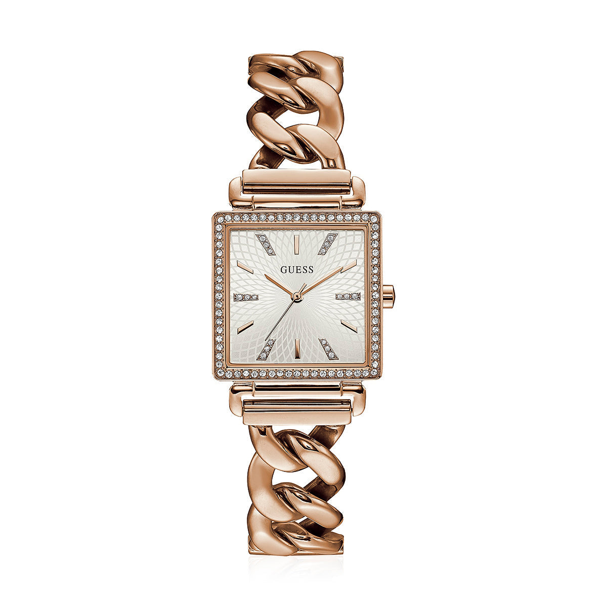 Guess Vanity Rose Gold Square Women's Watch W1030L4