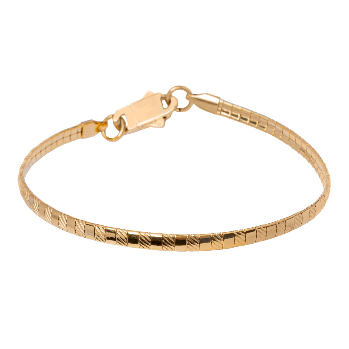 Big Daddy 4MM Gold Omega Bracelet