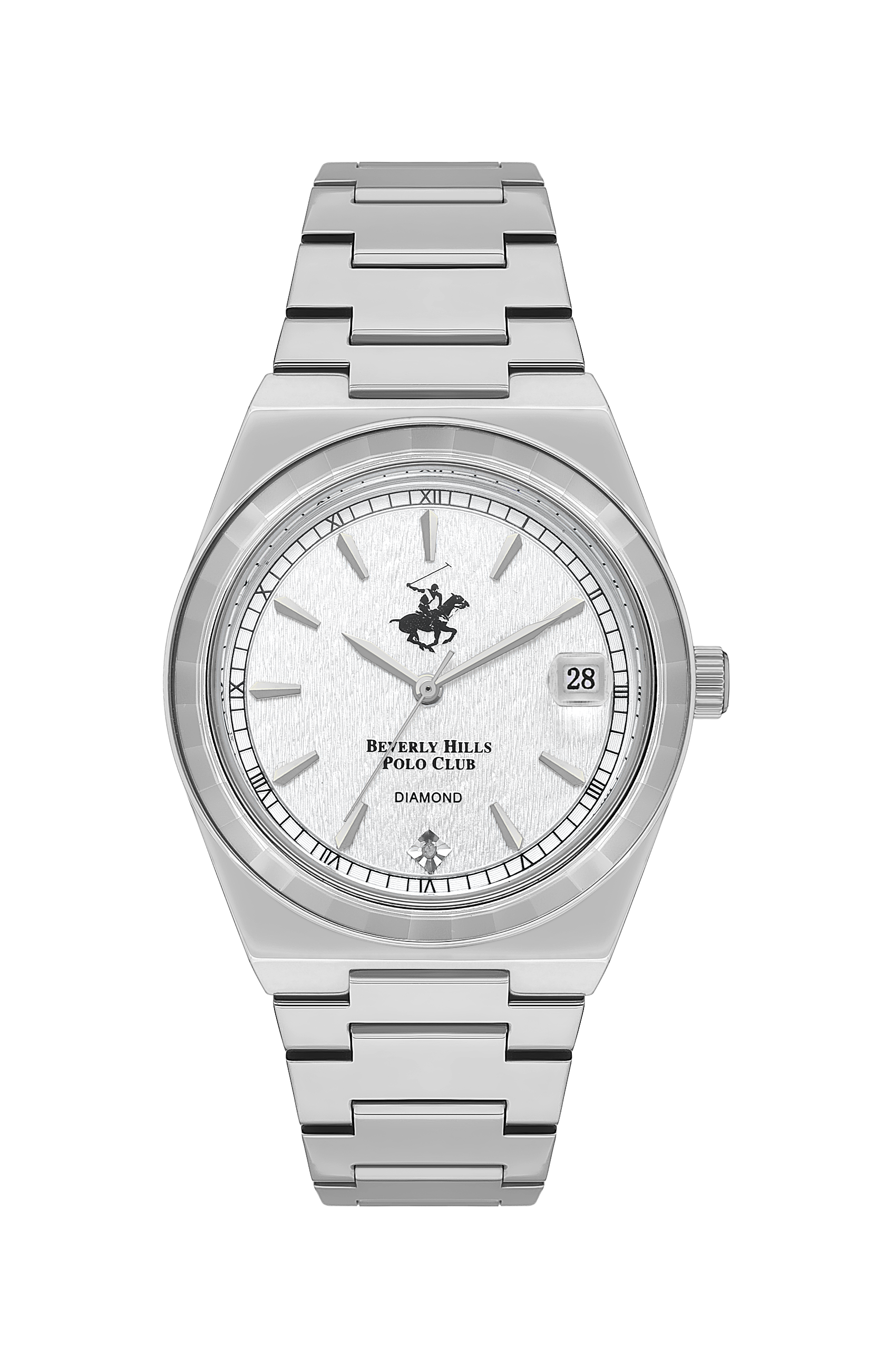 BEVERLY HILLS POLO CLUB Women's White Dial Analog Watch – BP3562C.330