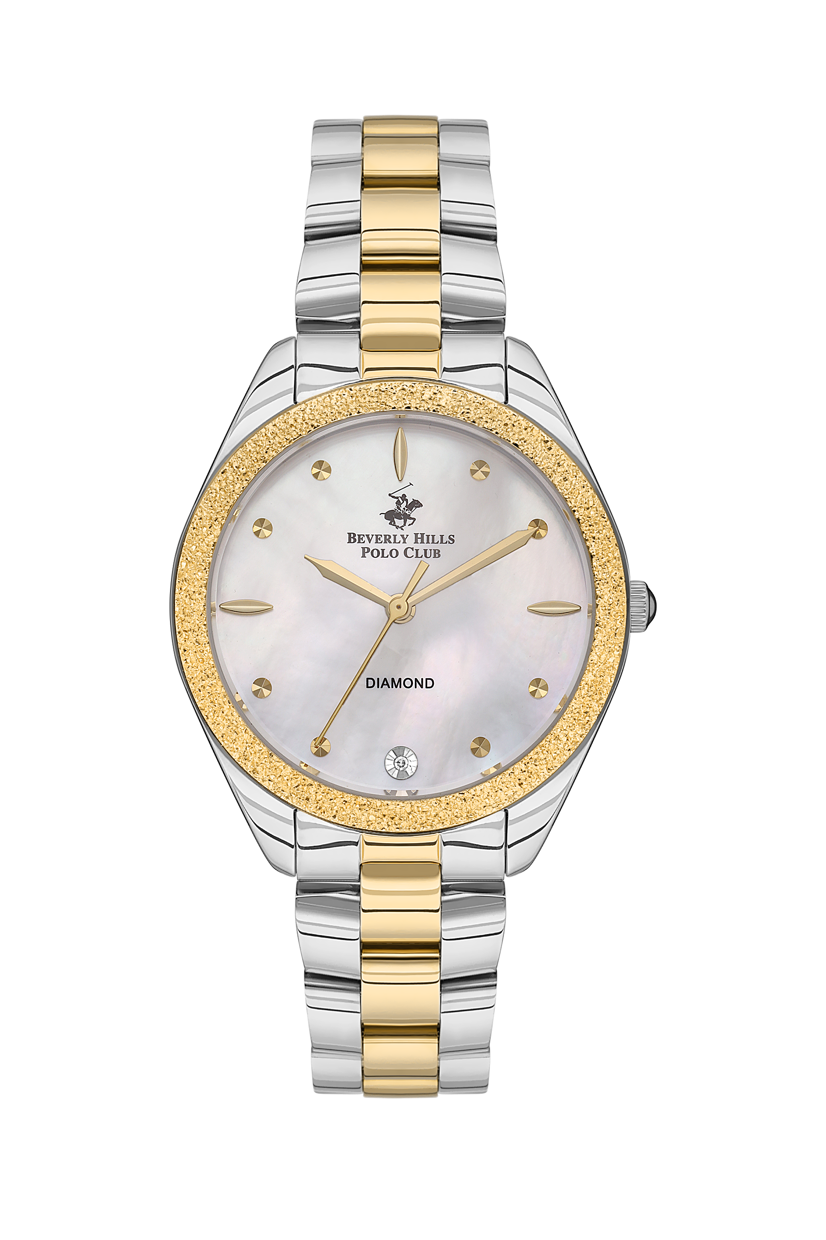 BEVERLY HILLS POLO CLUB Women’s Two Tone Stainless Steel Watch – BP3564C.220