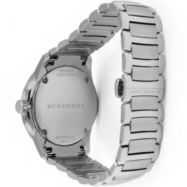 Burberry Men’s Swiss Made Stainless Steel Grey Dial Men's Watch BU10005 - Dawson Watches #2