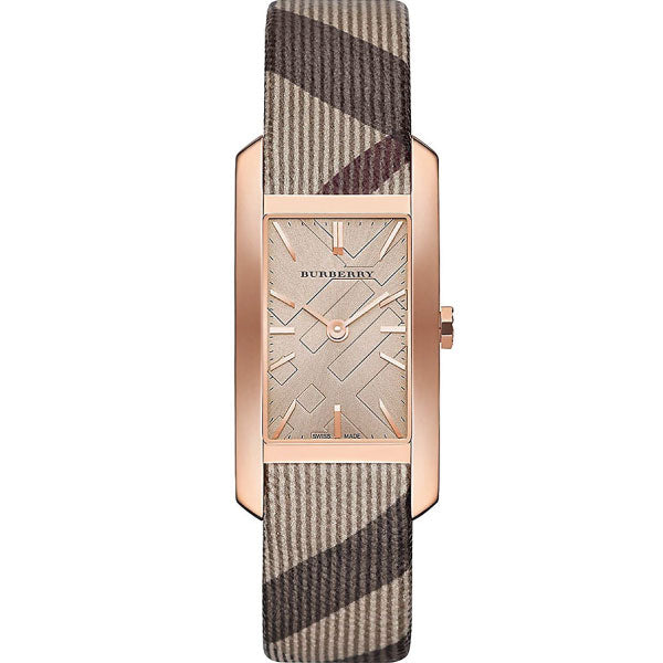 Burberry Women's Square Case Rose Gold Tone Women's Watch  BU9408 - Dawson Watches