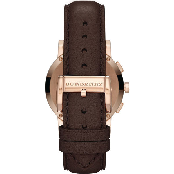 Burberry Unisex Swiss Made Leather Strap Brown Dial Unisex Watch BU9755 - Dawson Watches #3
