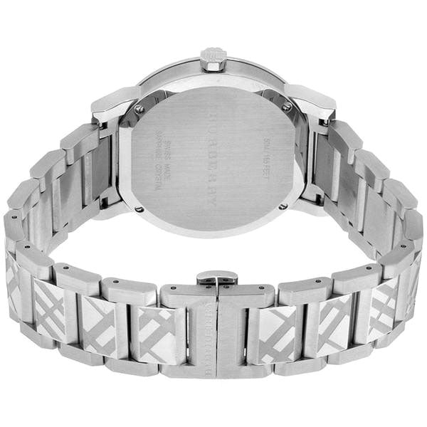 Burberry Men’s Swiss Made Stainless Steel Silver Dial Men's Watch BU9037 - Dawson Watches #3
