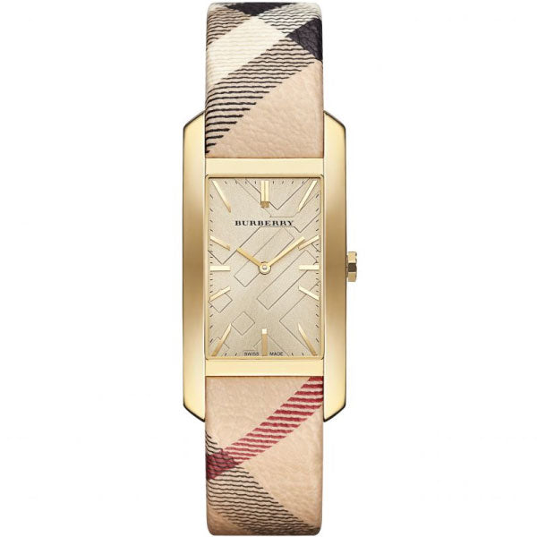 Burberry  Women's Pioneer Gold Dial Stainless Steel Case Quartz Women's Watch  BU9407 - Dawson Watches