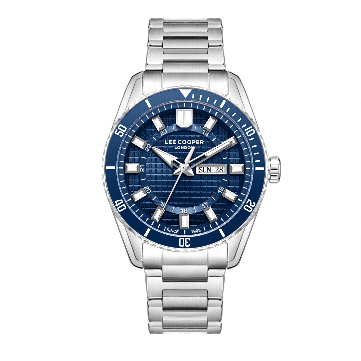 Lee Cooper Silver Men's Watch LC08314.390 LC08314.390 - Image 1