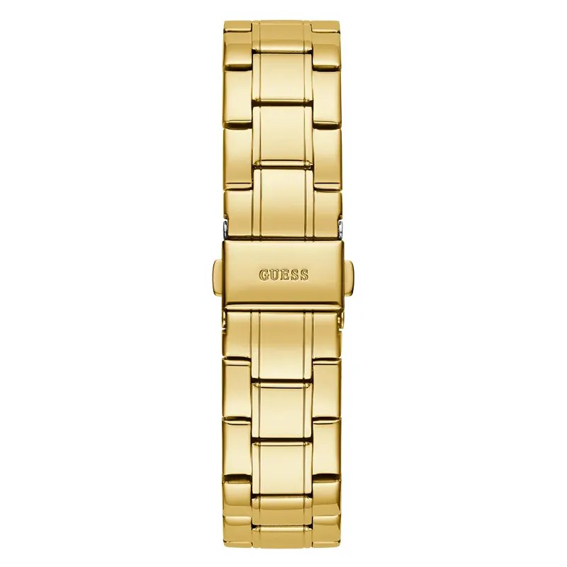 Guess Sparkler Gold Black Dial Women's Watch GW0111L2