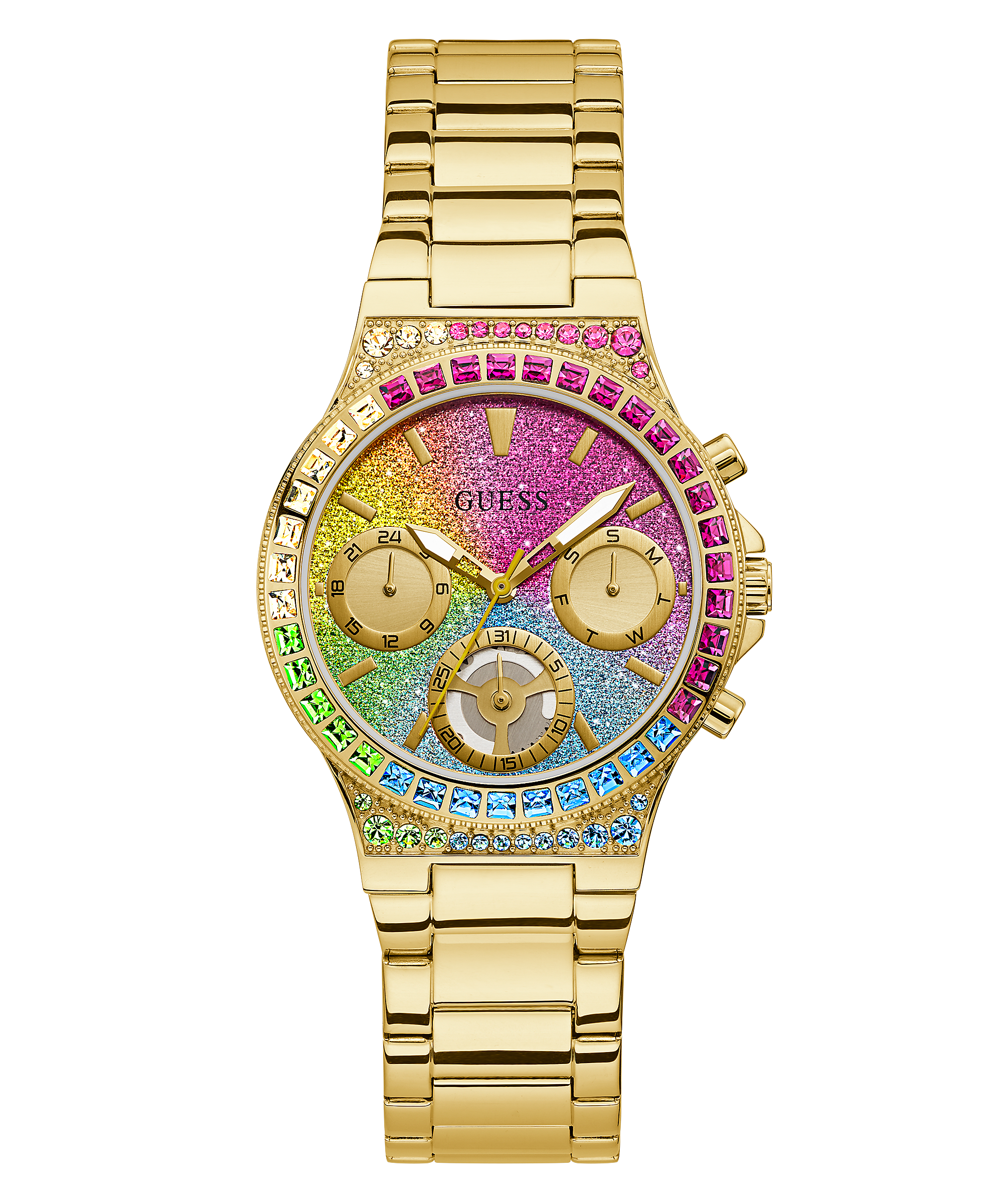 Guess Sugarrush Ombre Dial Gold Women's Watch GW0258L1