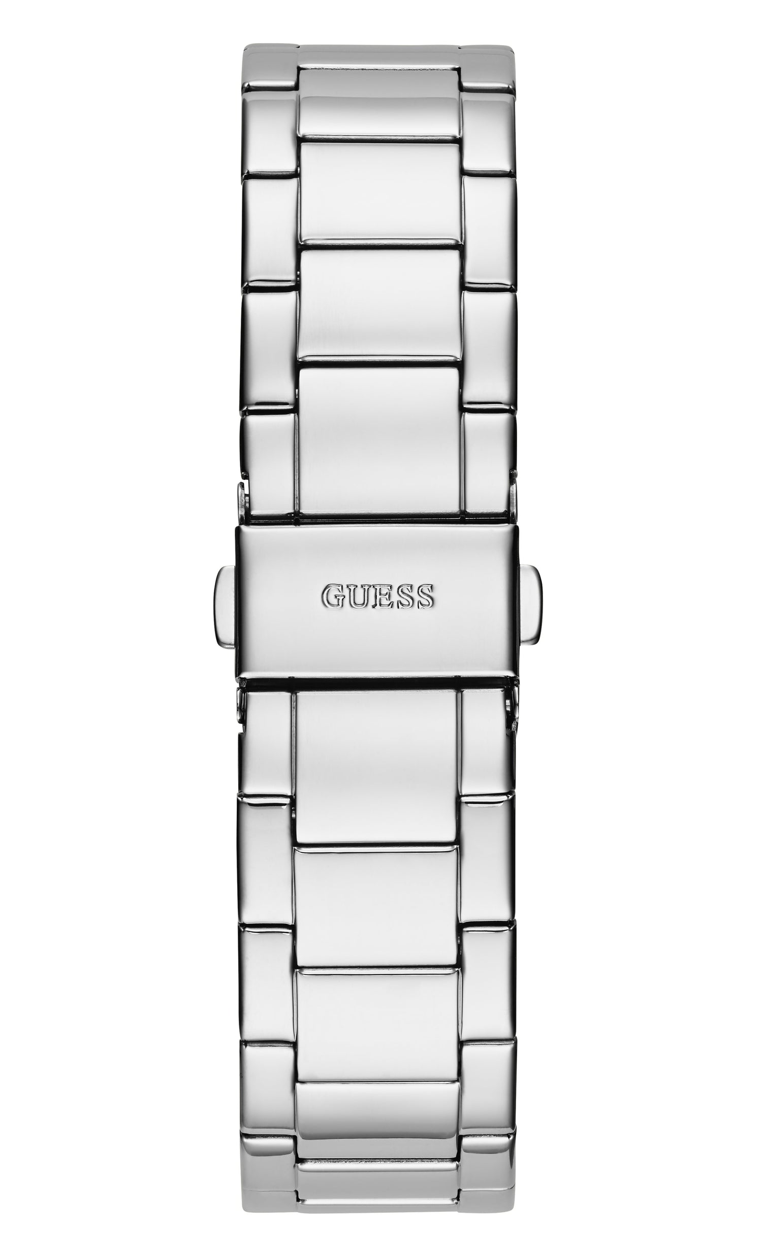 Guess Silver Tone Glitz Dial Women's Watch GW0320L1