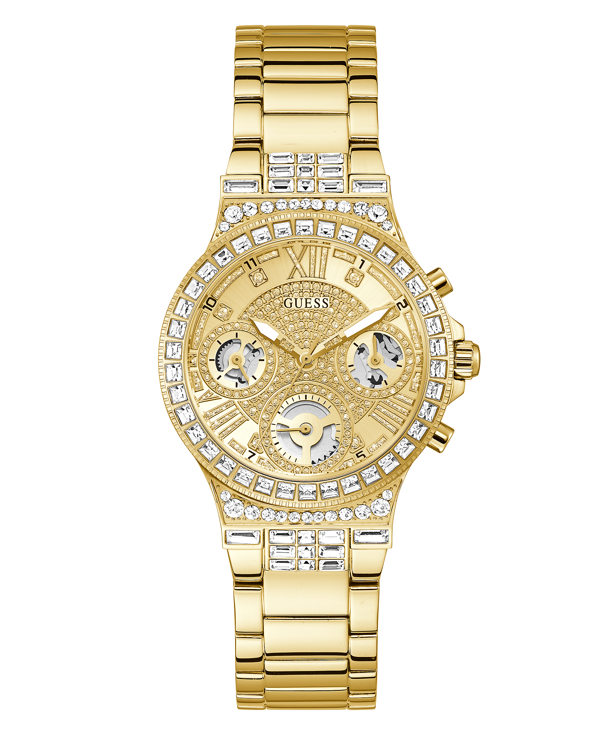 Guess Gold Glitz Dial Women's Watch GW0320L2