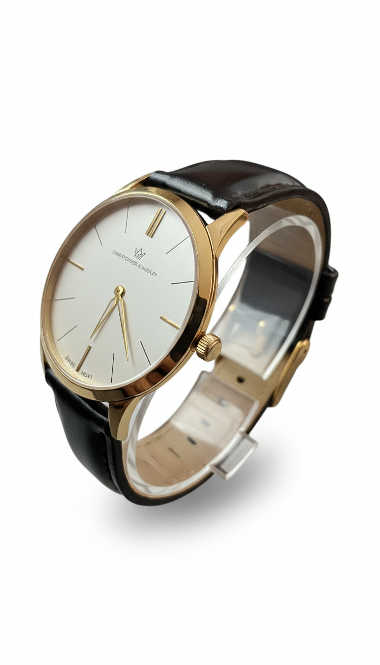 Christopher Kingsley Gold Men's Watch - 00000