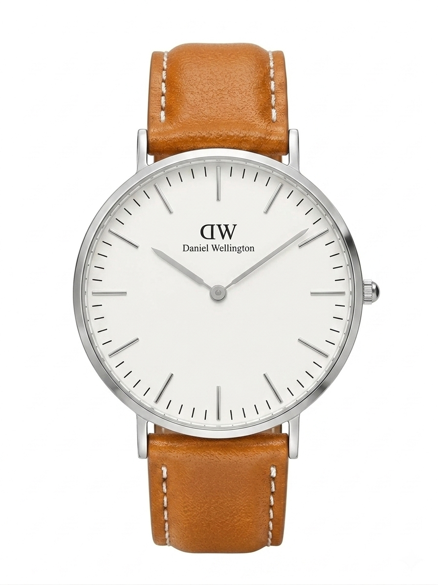 Daniel Wellington Classic Durham 36mm Women's Silver Watch DW00100112