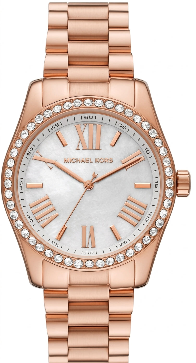 Michael Kors Lexington Rose Gold-Tone Women's Watch - MK1088