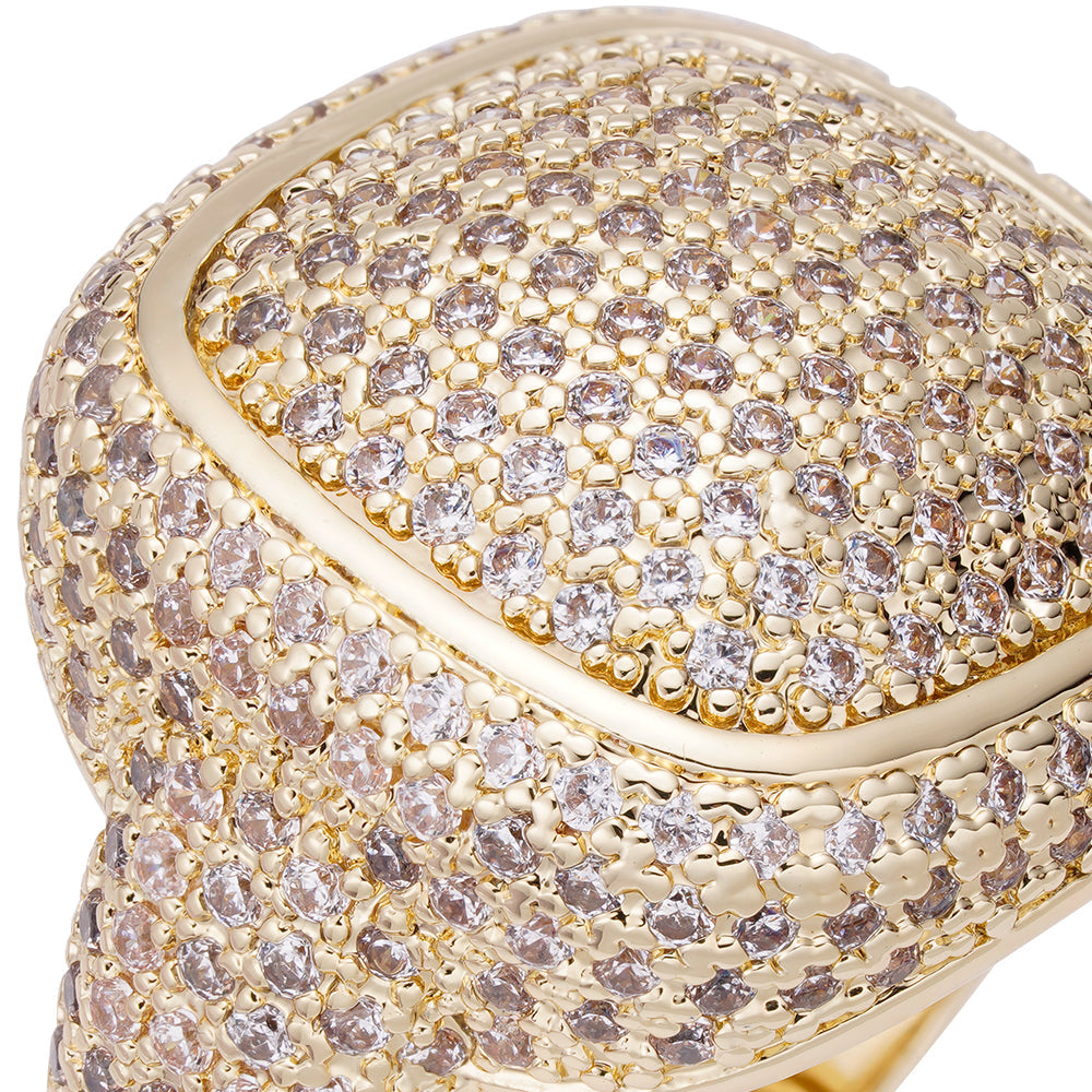 Big Daddy Clustered Diamond Ring