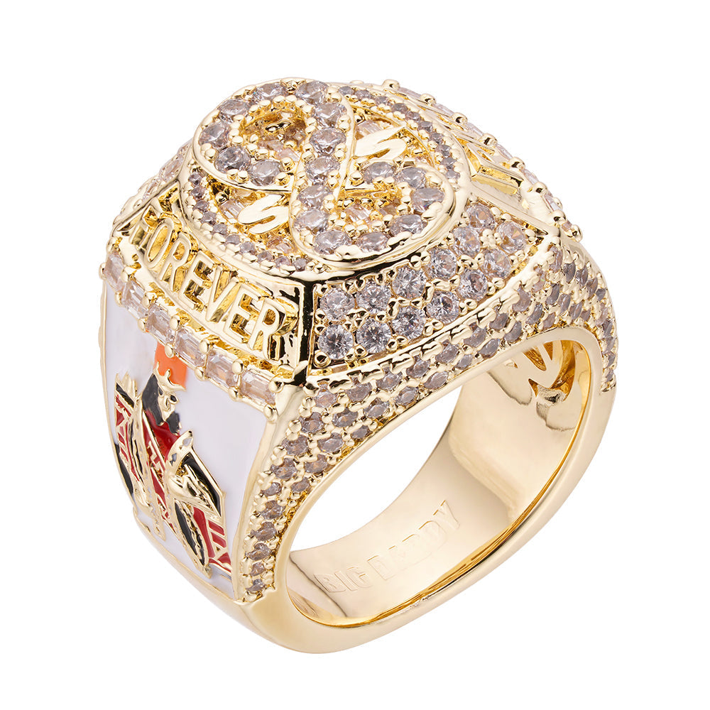 Big Daddy "Rich Forever" Baguette Diamond Ring