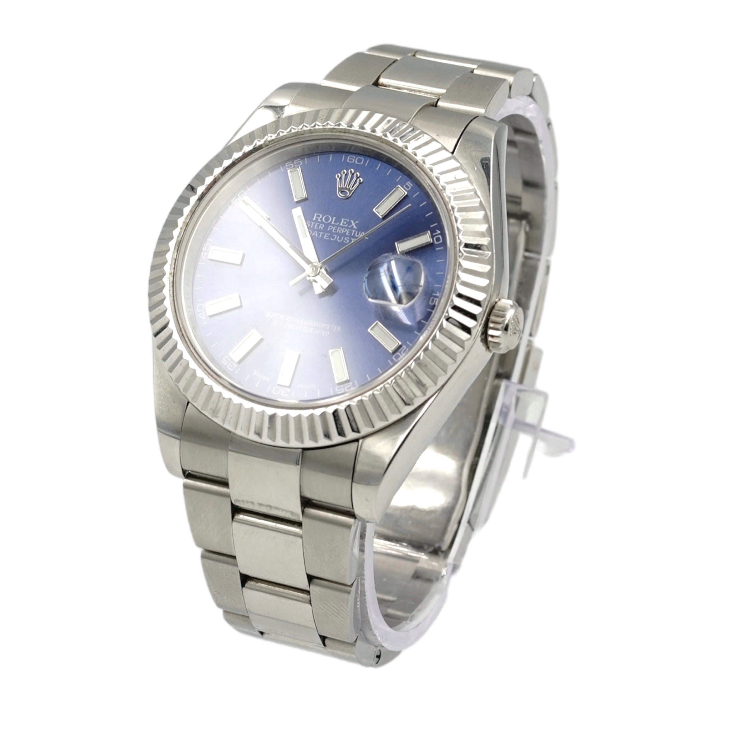 Oyster Perpetual Datejust 36mm Blue Dial Automatic Watch