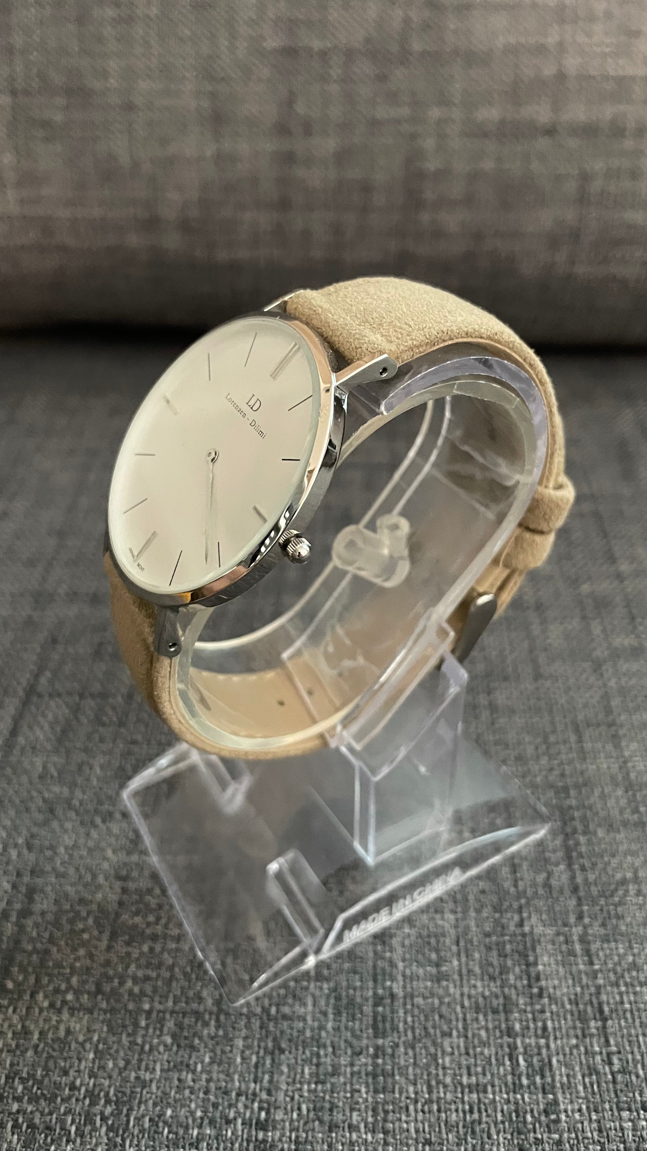 Lorenzen-Dilimi Silver Men's Watch - Lorenzen-Dilimi Lorenzen-Dilimi - Image 3