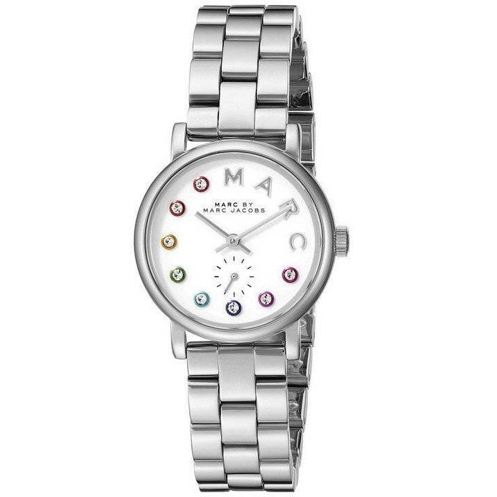 Marc by Marc Jacobs Silver Dial Stainless Steel Ladies Watch MBM3420